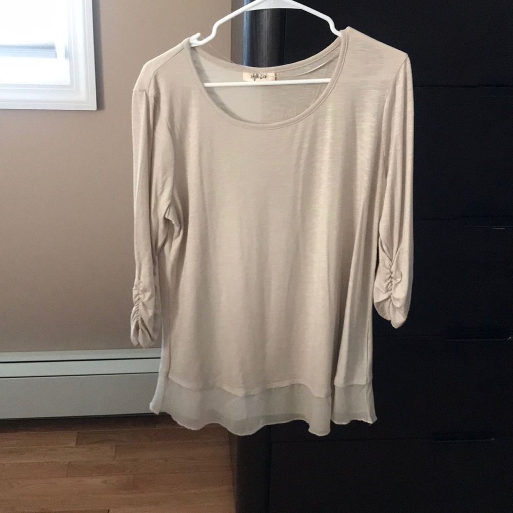 Style & Co Shirts 3/4 sleeve